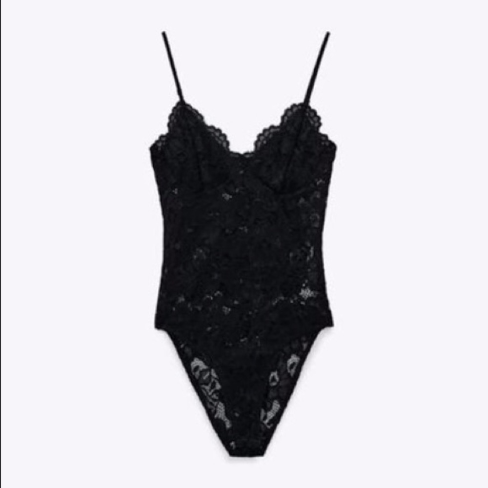 Zara | Lace Bodysuit